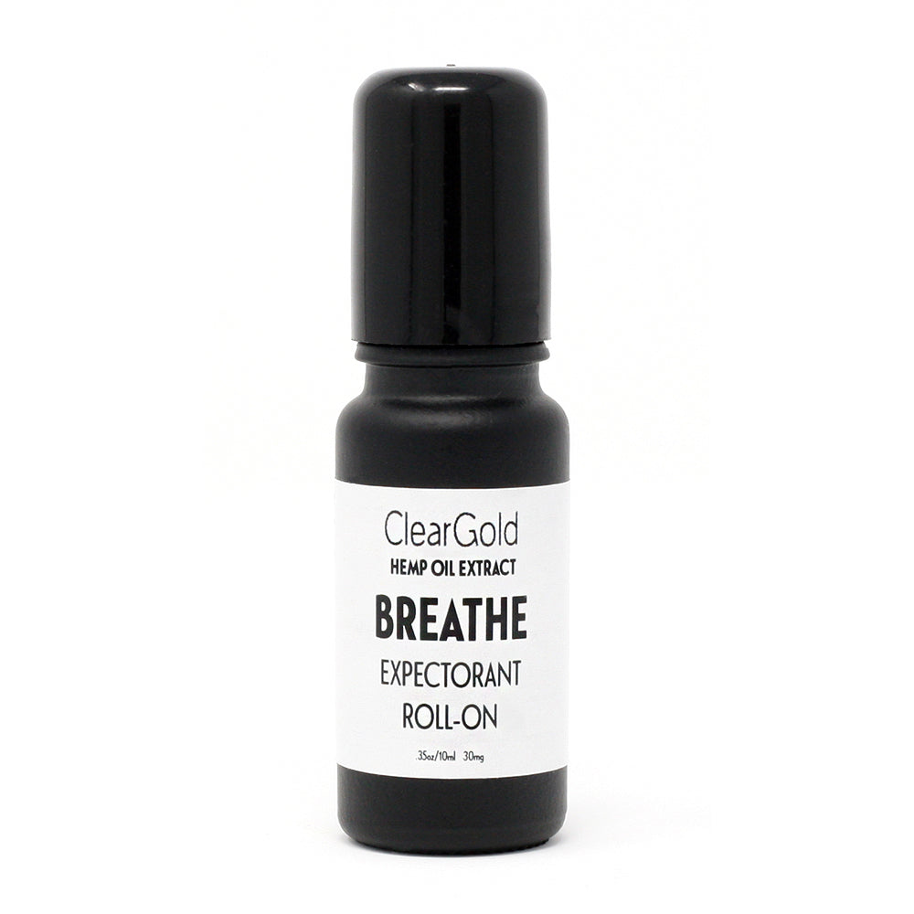 Breathe Roll On clear gold breathe roll on hemp oil herbal therapy