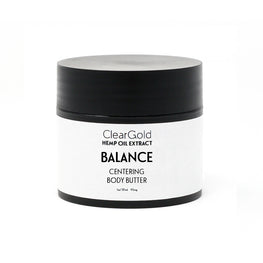 clear gold balance body butter cbd extract