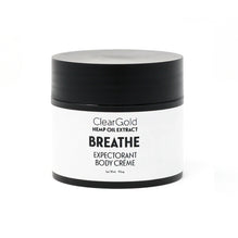clear gold breathe body cream hemp oil herbal blend