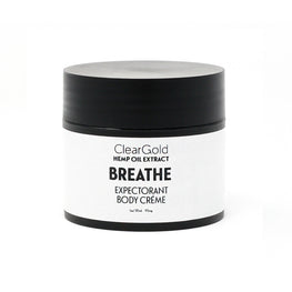 clear gold breathe body cream hemp oil herbal blend