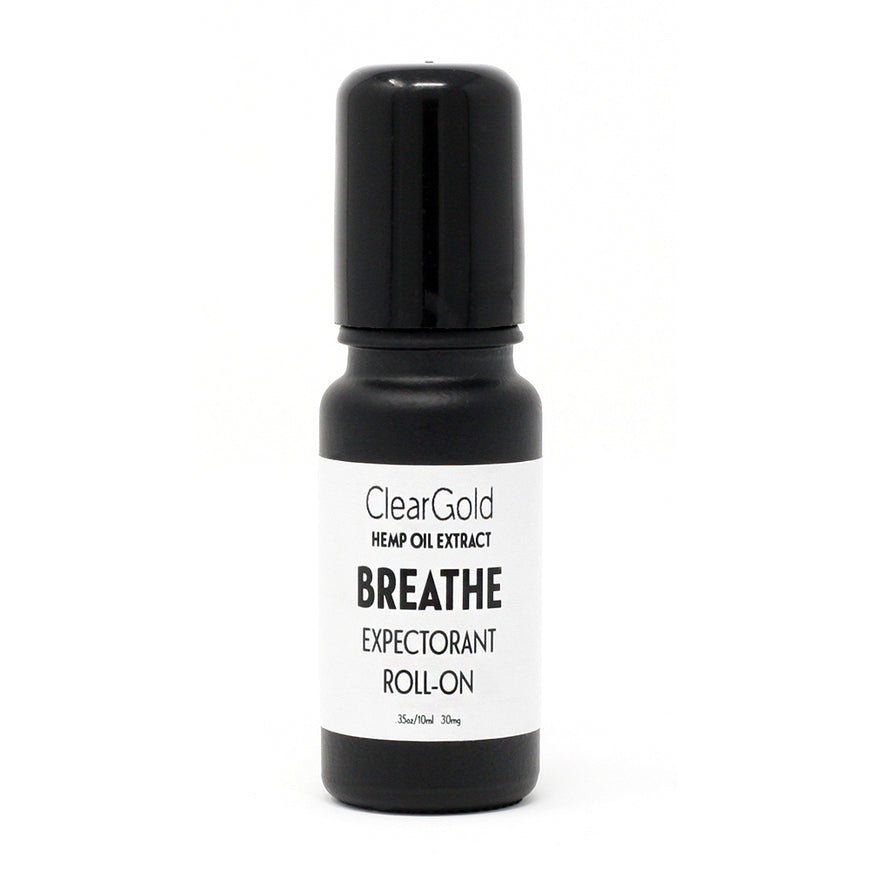 clear gold breathe roll on hemp oil herbal therapy