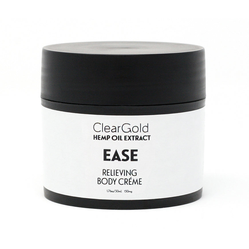 clear gold breathe body creme hemp oil herbal blend