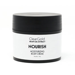 clear gold nourish body creme cannabis ointment