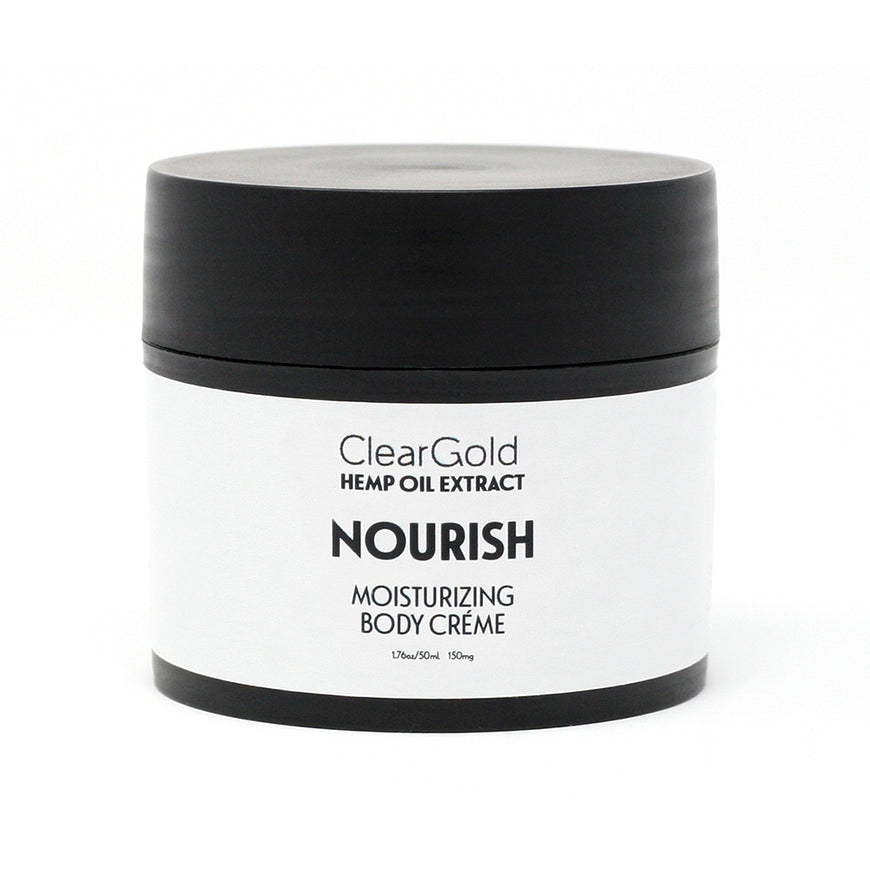 clear gold nourish body creme cannabis ointment
