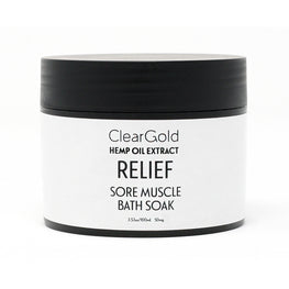 Relief bath soak hemp oil cbd beauty products for sale