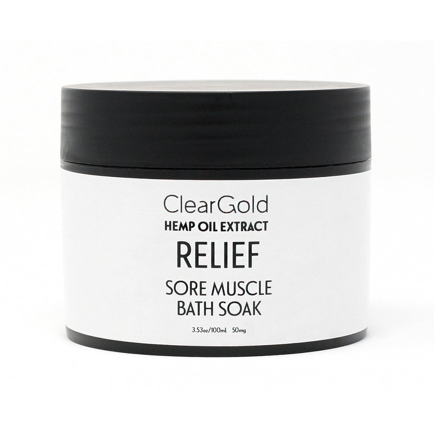 Relief bath soak hemp oil cbd beauty products for sale