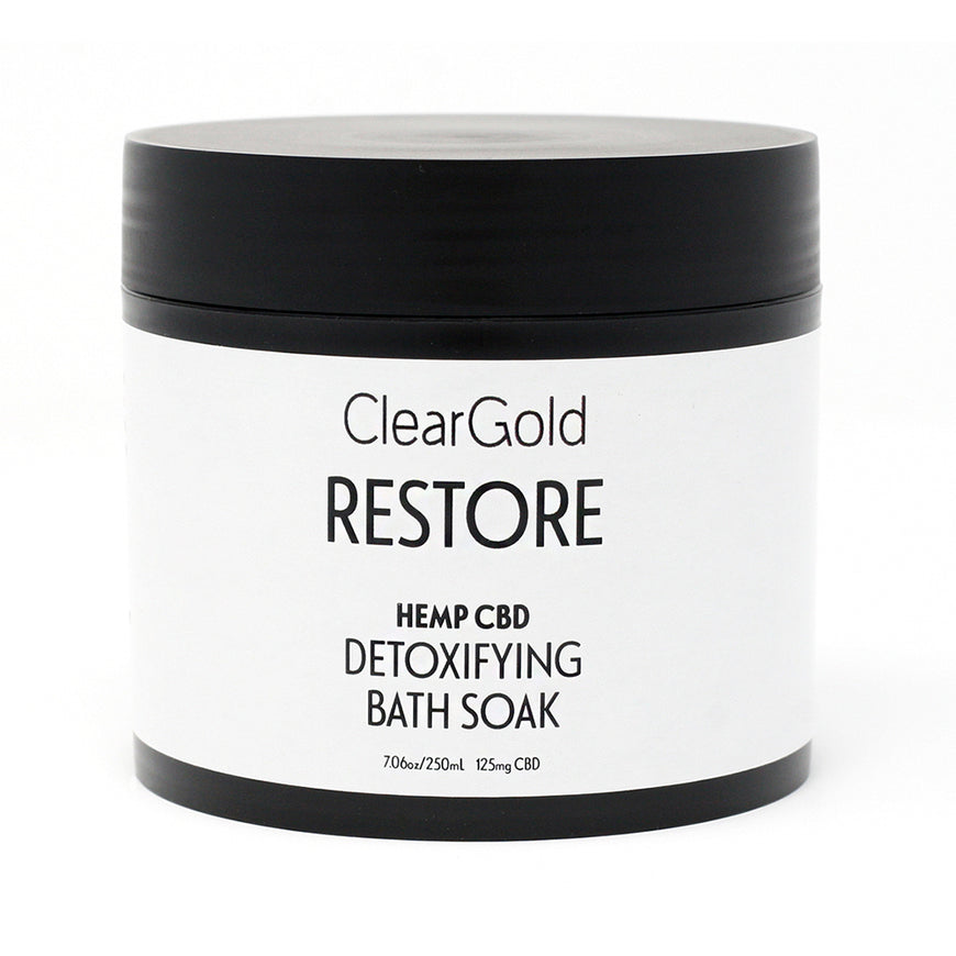 restore bath soak cbd hemp oil cbd beauty care items