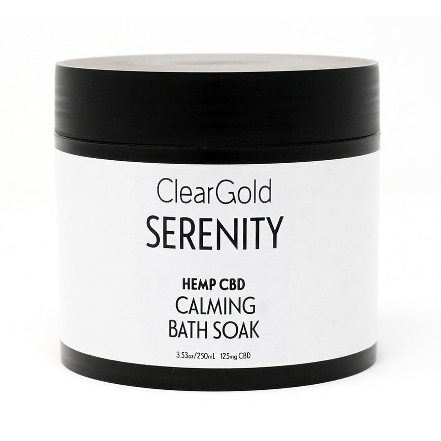 serenity bath soak cbd hemp oil beauty care items
