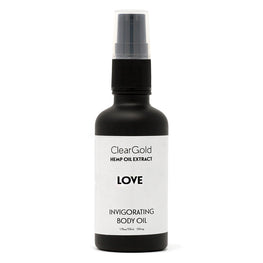 clear gold love body oil hemp herbal extract